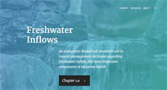 Desktop Screenshot of freshwaterinflow.org